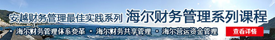 2012安越海尔联合发布新课：海尔财务管理系列课程